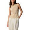 Blusa Kocca ionella con dettaglio ornato sul collo