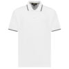Polo Ciesse Piumini jersey stretch bianca con logo in tono
