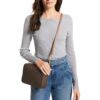Borsa a tracolla Michael Kors Jet Set grande con logo