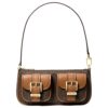 Pochette Michael Kors Zoe piccola con logo