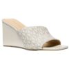 Sandalo Michael Kors Merriam con zeppa e logo