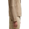 Giubbotto Hugo Boss regular fit in morbida pelle scamosciata con zip sulla parte anteriore