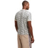 T-shirt EA7 girocollo stampa monogram logo series in jersey di cotone