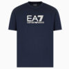 T-shirt EA7 girocollo visibility in cotone