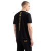 T-shirt EA7 logo in jersey di cotone