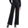 Pantaloni EA7 ampi logo series in misto modal stretch