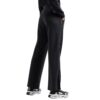 Pantaloni EA7 ampi logo series in misto modal stretch
