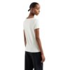 T-shirt EA7 scollo a barchetta logo series in cotone stretch