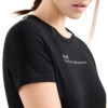 T-shirt EA7 girocollo dynamic athlete in tessuto tecnico