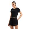 Shorts EA7 dynamic athlete in tessuto tecnico natural ventus7