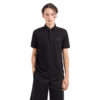 Polo Armani Exchange slim fit in cotone stretch con logo