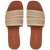 Mule Tommy Hilfiger con logo intessuto sulla fascetta