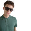 Polo Antony Morato regular fit in misto cotone con logo stampato