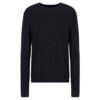 Maglione Armani Exchange girocollo con logo tono su tono asv