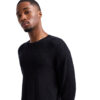 Maglione Armani Exchange girocollo con logo tono su tono asv
