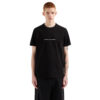 T-shirt Armani Exchange regular fit con logo in rilievo