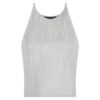 Top Armani Exchange in filato lurex