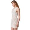 Abito corto Twinset  in maglia crochet a fiori