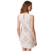 Abito corto Twinset  in maglia crochet a fiori