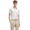 Polo Hugo Boss slim fit in cotone mercerizzato con riga sul colletto