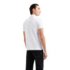 Polo Armani Exchange slim fit in cotone stretch con logo
