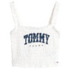 Bralette Tommy Jeans varsity slim fit a nido d'ape