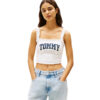 Bralette Tommy Jeans varsity slim fit a nido d'ape