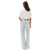 T-shirt Tommy Jeans crop con nodo e distintivo