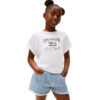 T-shirt Tommy Hilfiger junior relaxed fit con paillettes