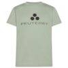 T-shirt Peuterey junior con lettering ombreggiato in gomma
