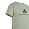 T-shirt Peuterey junior con lettering ombreggiato in gomma