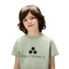 T-shirt Peuterey junior con lettering ombreggiato in gomma
