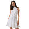 Mini vestito Guess fit and flare in chiffon