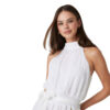 Mini vestito Guess fit and flare in chiffon