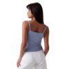 Canotta Guess cropped con strass