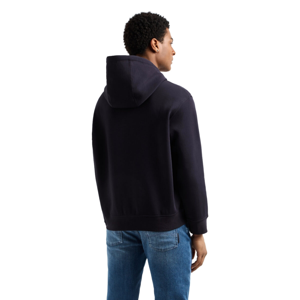 Felpa Armani Exchange con cappuccio e logo