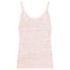 Top in maglia Armani Exchange effetto bouclè