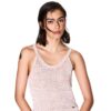 Top in maglia Armani Exchange effetto bouclè