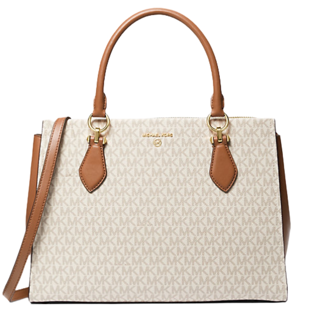 Borsa a mano Michael Kors Marilyn grande con logo