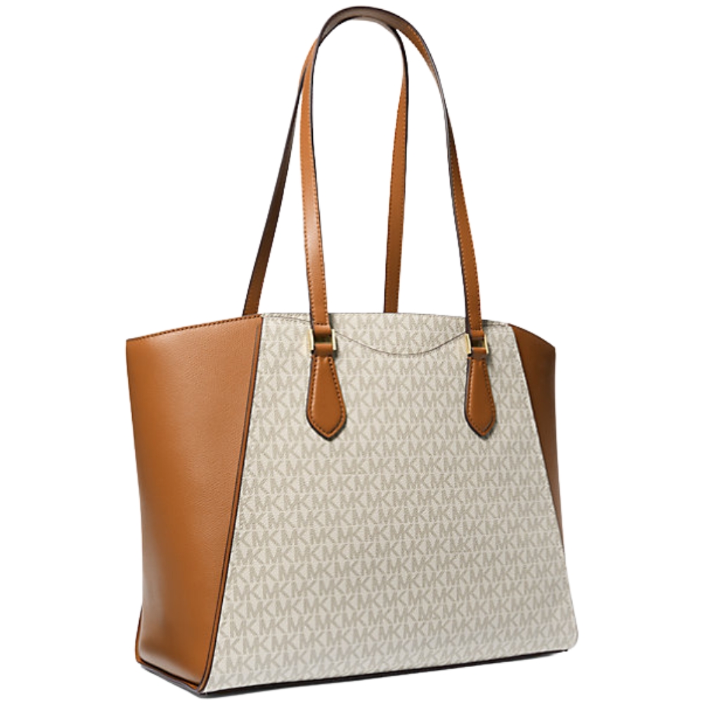 Borsa Michael Kors tote Taryn grande in pelle con logo