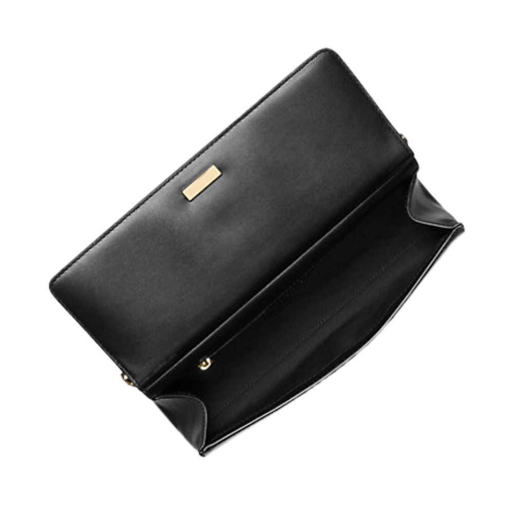 Pochette Michael Kors Carmine media in pelle martellata