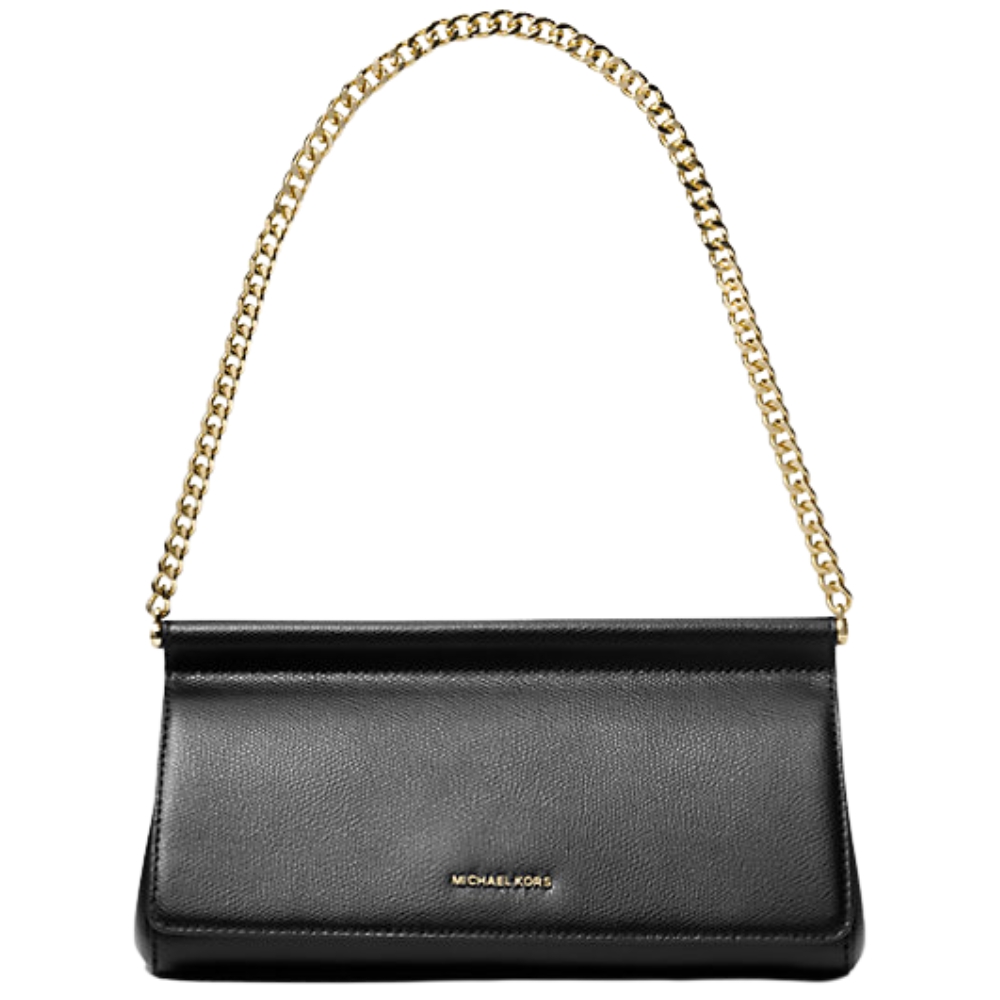 Pochette Michael Kors Carmine media in pelle martellata