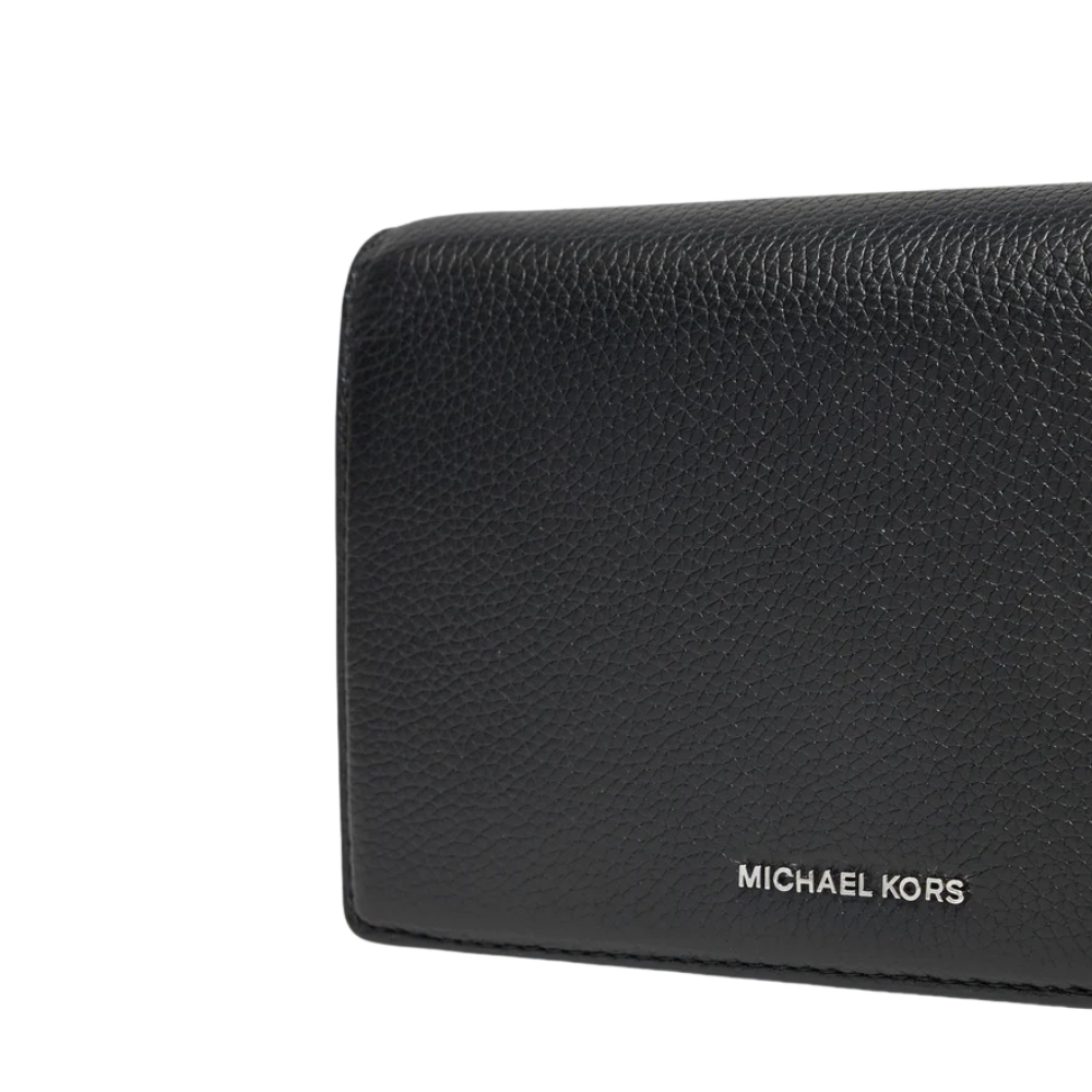 Borsa a tracolla Michael Kors Jet Set media in pelle martellata