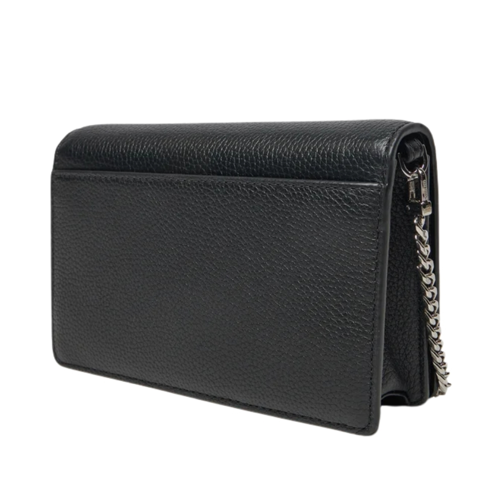 Borsa a tracolla Michael Kors Jet Set media in pelle martellata