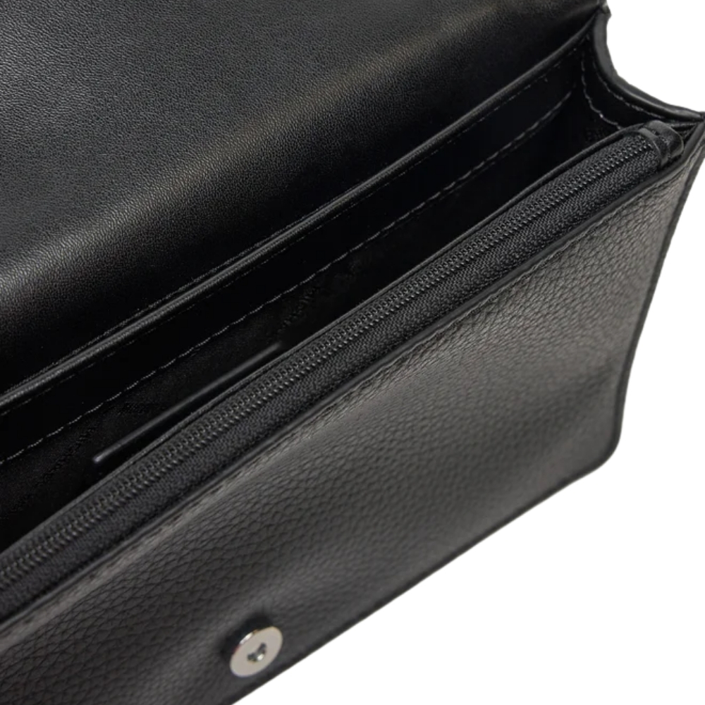 Borsa a tracolla Michael Kors Jet Set media in pelle martellata