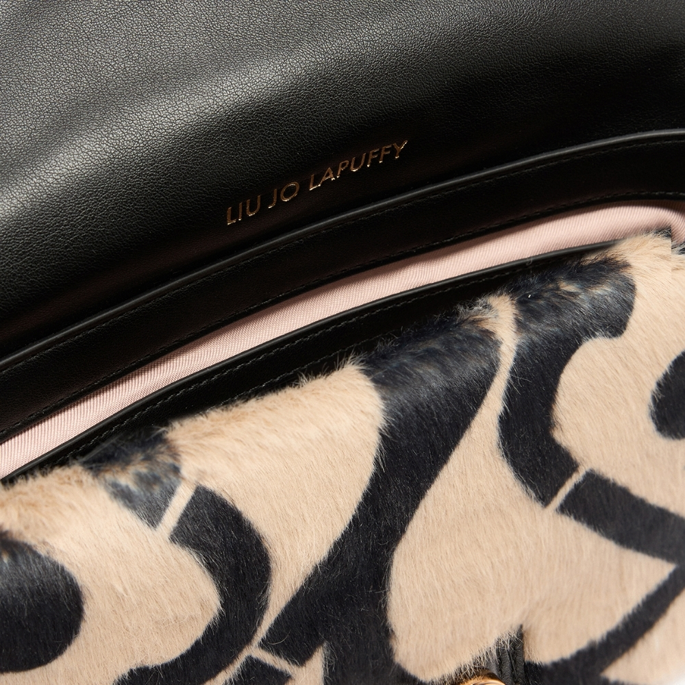 Borsa Liu Jo LaPuffy media con logo