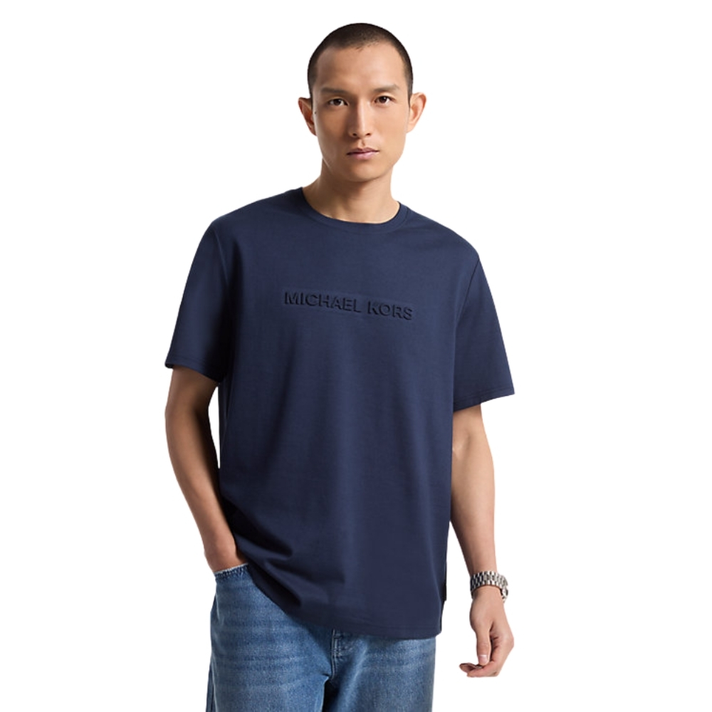 T-shirt Michael Kors in cotone con logo in rilievo