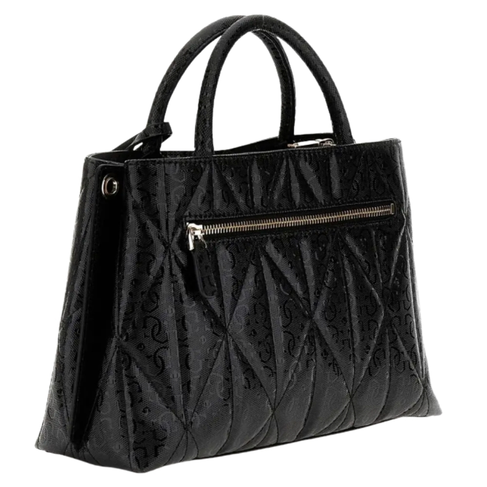 Borsa Guess aldina satchel con logo