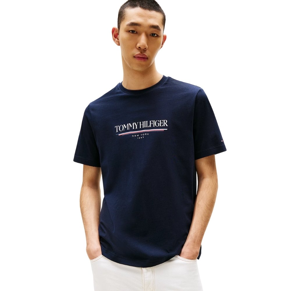 T-shirt Tommy Hilfiger in puro cotone con logo