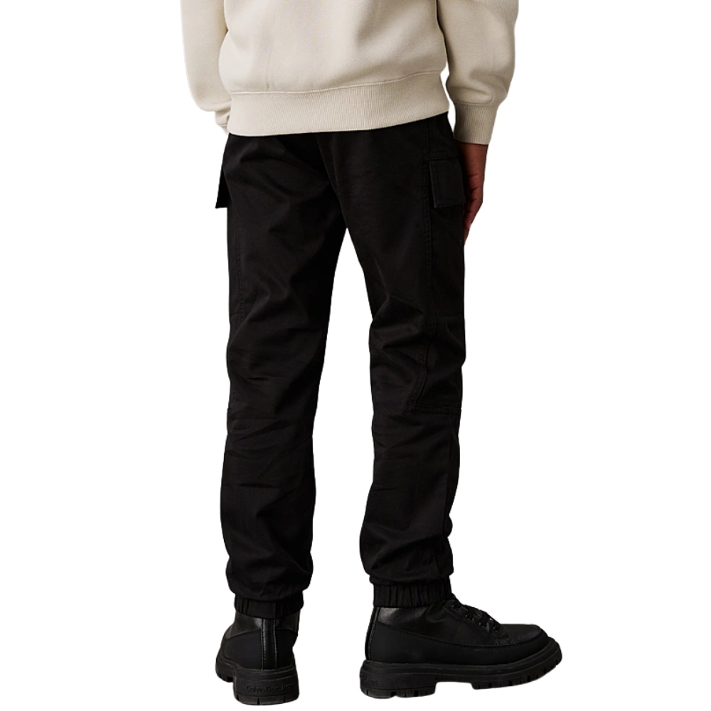 Pantaloni Calvin Klein junior cargo intessuti